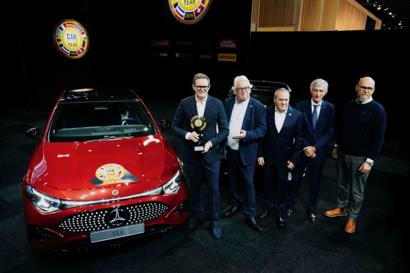 Auto dell’Anno 2026: stravince la nuova Mercedes-Benz CLA
