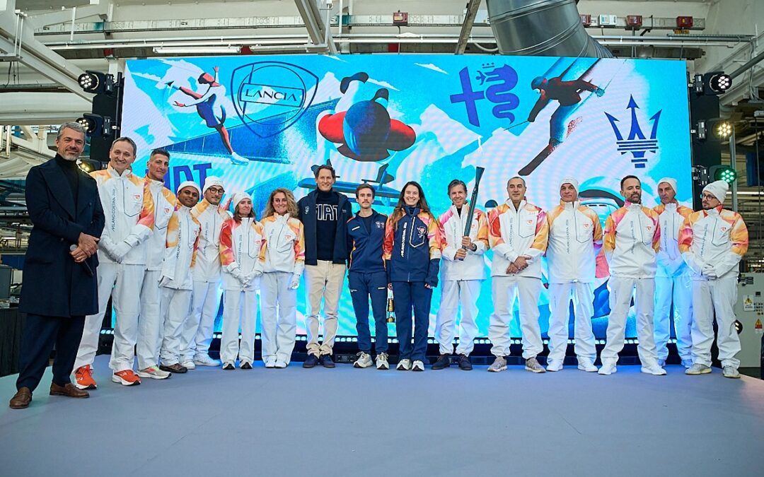 Milano-Cortina 2026: la Fiamma olimpica fa tappa a Mirafiori