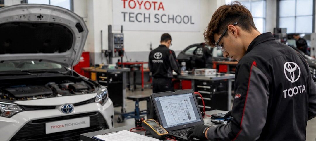 Toyota Tech School: la sfida che prepara i tecnici di domani
